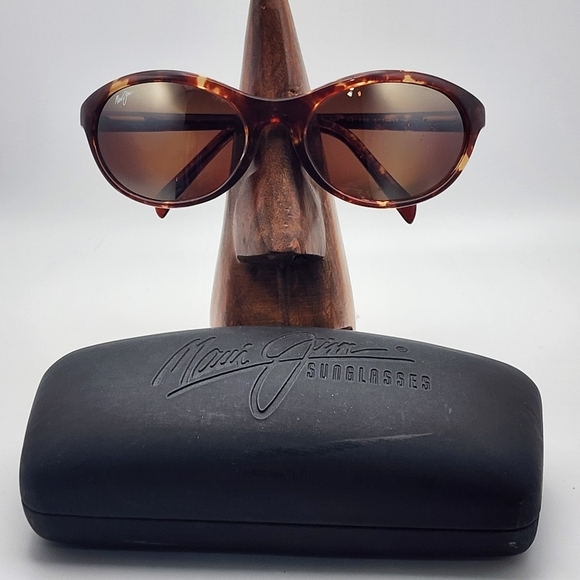 Maui Jim Accessories - Maui Jim Polarized Tortoiseshell Sunglasses & Case